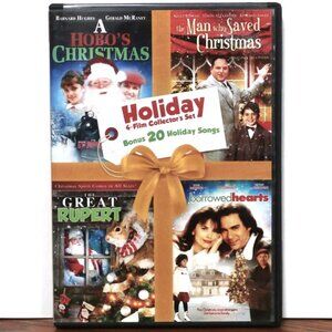 HOLIDAY 4-FILM COLLECTOR'S SET DVD Bonus 20 MP3 Holiday Songs, A Hobo Christmas